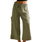 🔥Limited-time offer-Women's Striped Wide-Leg Drawstring Pants