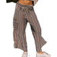 🔥Limited-time offer-Women's Striped Wide-Leg Drawstring Pants