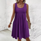 👗Women's Casual Summer Sleeveless Pleated Tank Dress☀️ Effortless Summer Chic ☀️
