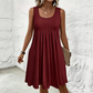 👗Women's Casual Summer Sleeveless Pleated Tank Dress☀️ Effortless Summer Chic ☀️