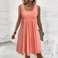 👗Women's Casual Summer Sleeveless Pleated Tank Dress☀️ Effortless Summer Chic ☀️