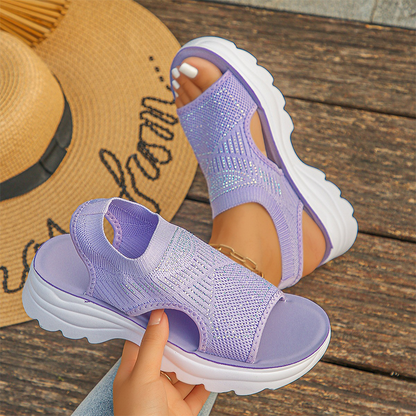 🔥Limited TimePromotion 49% OFF-Women's Breathable Mesh Platform Sandals