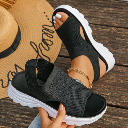 🔥Limited TimePromotion 49% OFF-Women's Breathable Mesh Platform Sandals