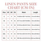 🌸 Effortless Chic & Comfort – Women's Solid Drawstring Cotton Linen Capris✨