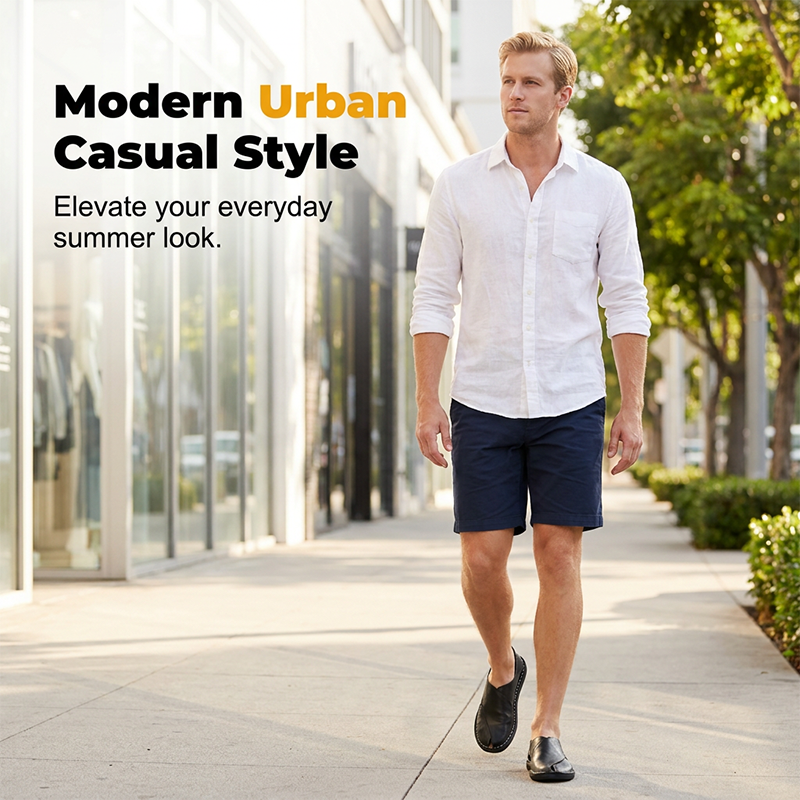 Men's Casual Breathable Hollow-Out Sandals