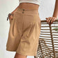 Women's Summer High-Waist Wide-Leg Short Pants