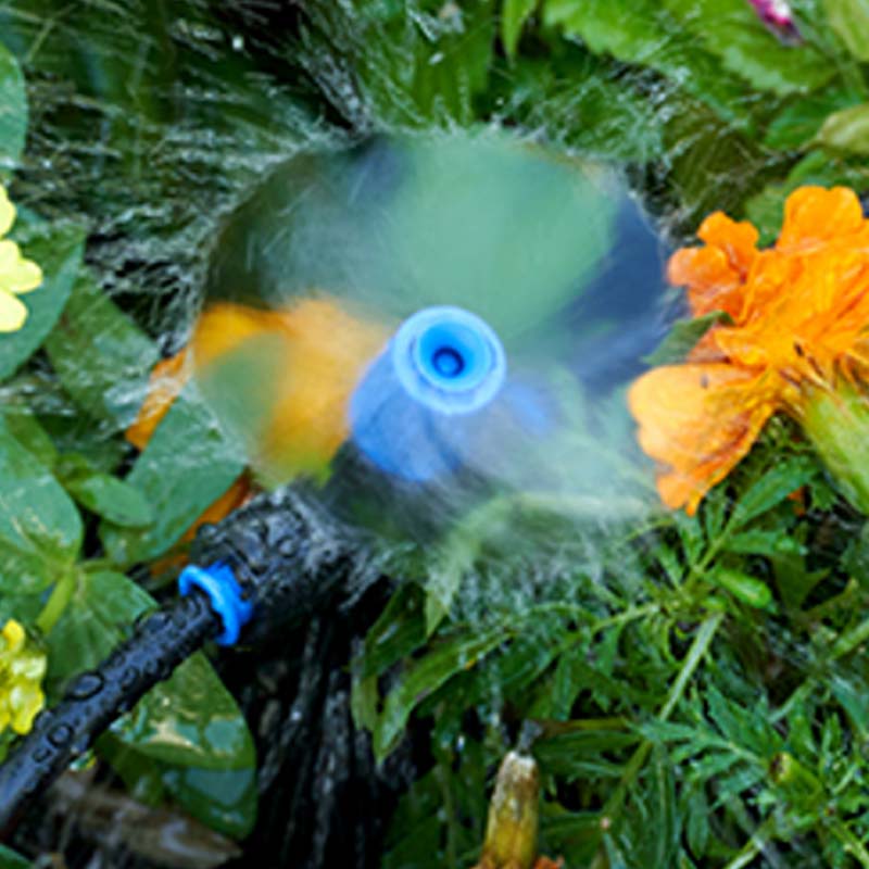 Drip Irrigation Kit with Adjustable Emitters