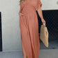 💗 SLIT V-NECK EFFORTLESS MAXI LONG DRESS