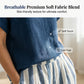 Women's Casual Solid Top & Striped Wide-Leg Pants