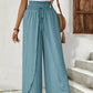 Women's Casual Overlap Wide Leg Pants