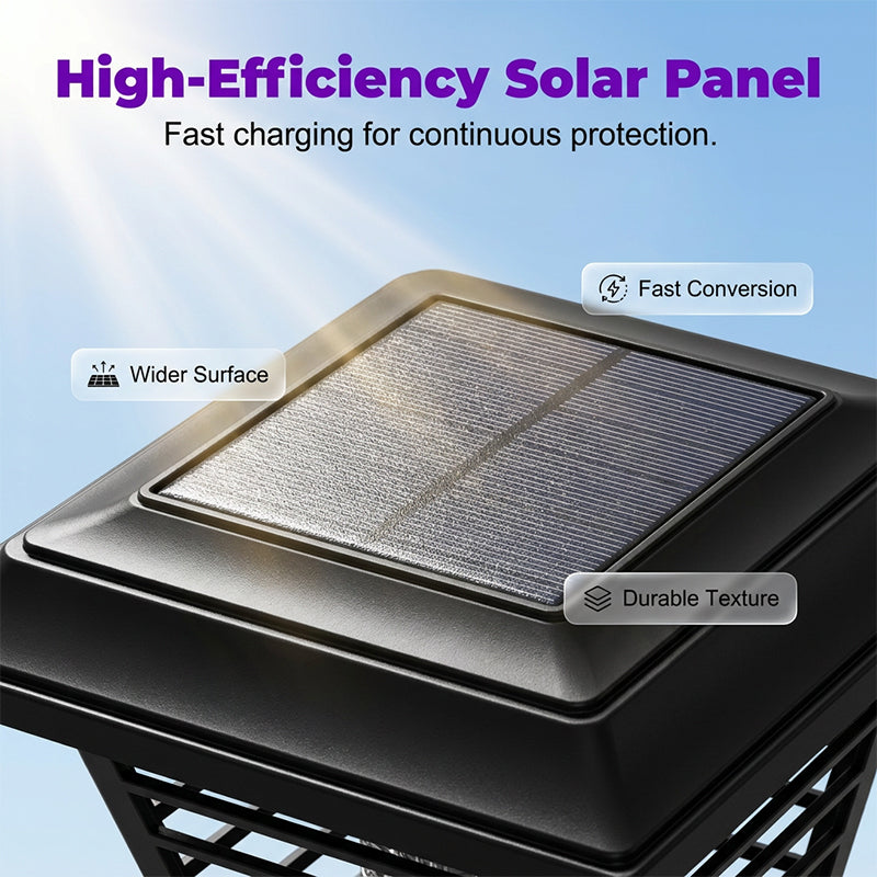 Solar-Powered 2-in-1 Mosquito Zapper & Garden Light