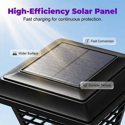 Solar-Powered 2-in-1 Mosquito Zapper & Garden Light