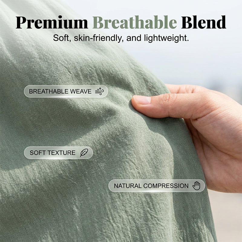 🎉 Last Day Promotion-50% OFF-Women's Casual Linen Blend Harem Pants