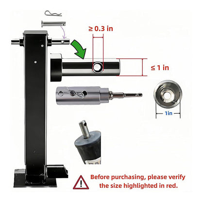 Trailer Jack Drill Adapter Set