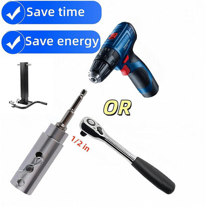 Trailer Jack Drill Adapter Set