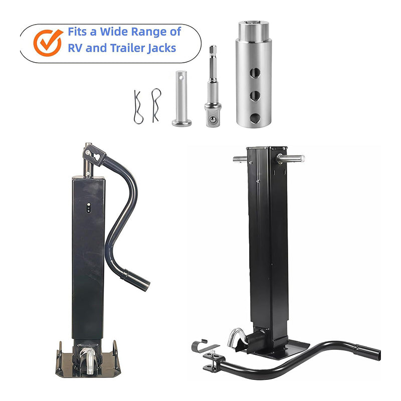 Trailer Jack Drill Adapter Set