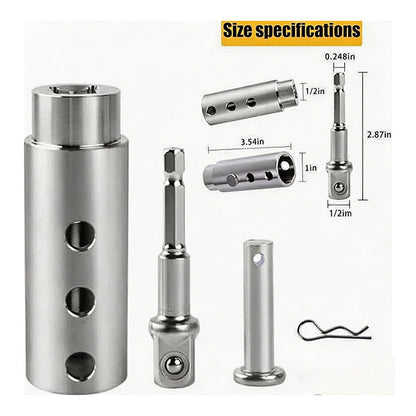 Trailer Jack Drill Adapter Set