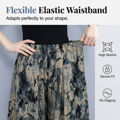 Women's Summer Wide-Leg Capri Pants