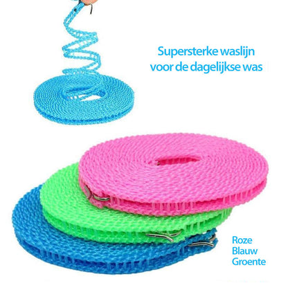 Windproof non-slip clothesline