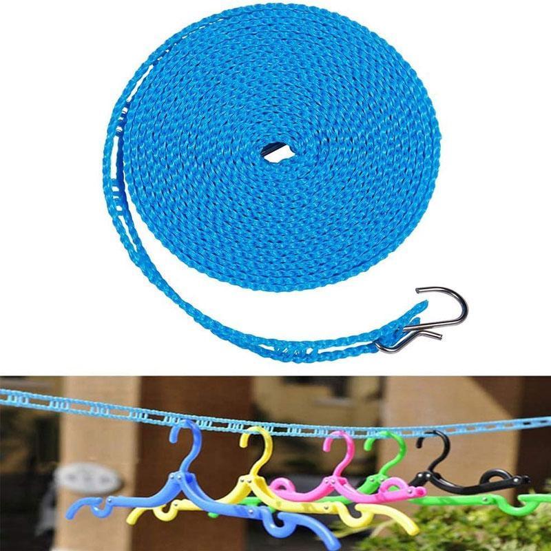 Windproof non-slip clothesline