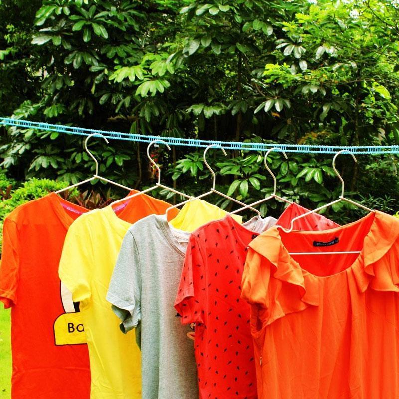 Windproof non-slip clothesline
