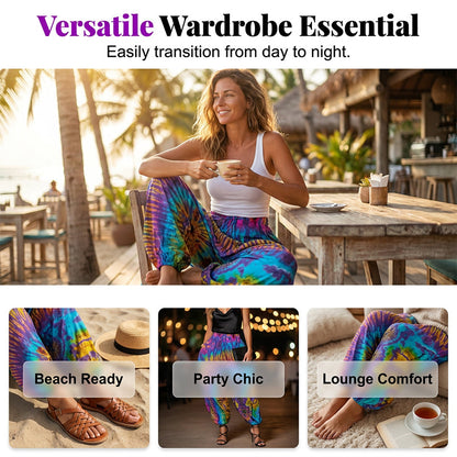 Women's Tie-Dye Harem Pants
