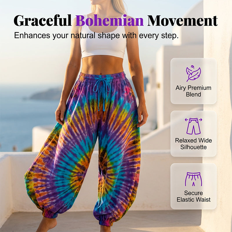 Women's Tie-Dye Harem Pants