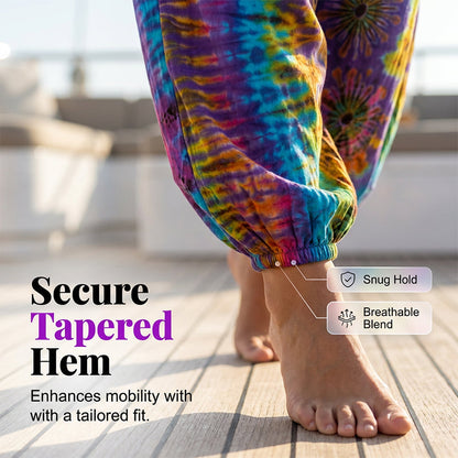 Women's Tie-Dye Harem Pants