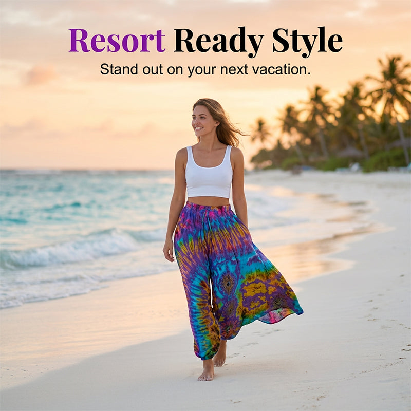 Women's Tie-Dye Harem Pants