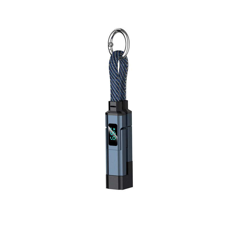 🔥HOT SALE50% OFF🔥4-in-1 Digital Display Keychain Charging Cable