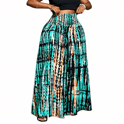 🔥New Arrivals & Special Offers-Women's Smocked High Waist Wide-Leg Pants