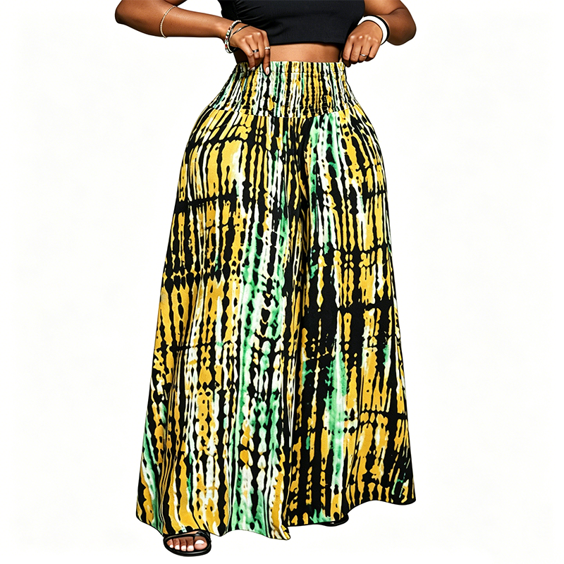 🔥New Arrivals & Special Offers-Women's Smocked High Waist Wide-Leg Pants