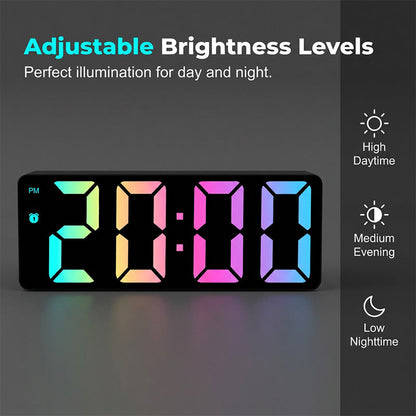 🎉 Last Day Promotion-50% OFF-LED Digital Alarm Clock with Mirror Surface
