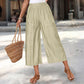 🎉 Last Day Promotion-50% OFF-Women's Summer Wide-Leg Capri Pants