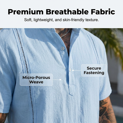 Men's Breathable Casual Two-Piece Set