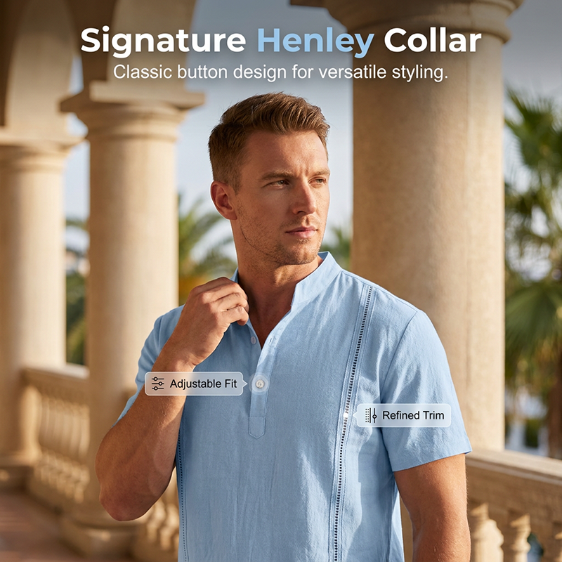 Men's Breathable Casual Two-Piece Set