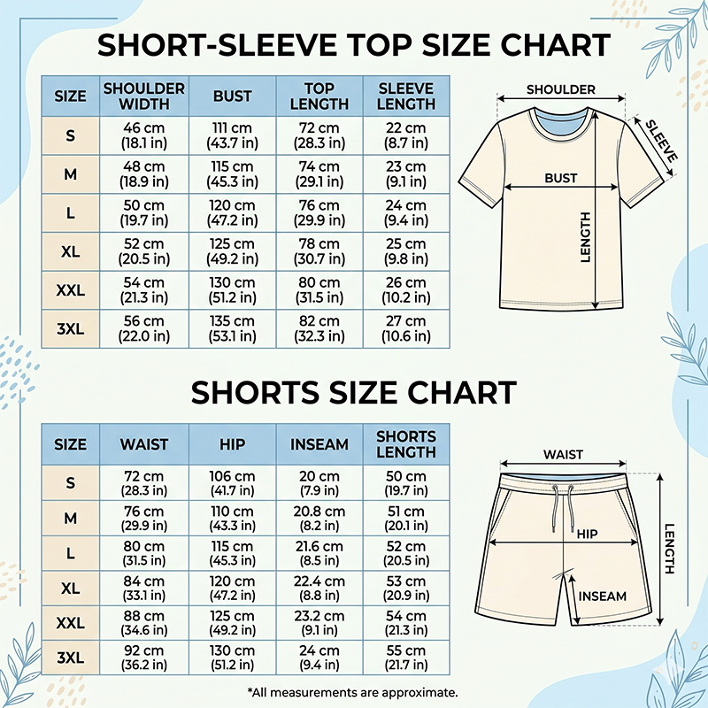 Men's Breathable Casual Two-Piece Set