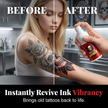 💉 Tattoo aftercare spray – hydrates, revives ink vibrancy. 50% OFF! 🎨✨