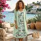 🏆LAST DAY SALE 50% OFF🔥Women's Elegant Chiffon Dress & Cardigan 2-Piece Set
