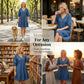 Women's Loose Fit Casual Denim Dress