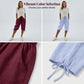 Drawstring Elastic Waist Loose Fit Trousers