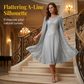 Women's Lace Chiffon Dress 2-Piece Set