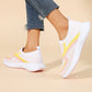 Women's Breathable Knit Slip-On Sneakers