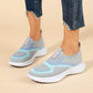 Women's Breathable Knit Slip-On Sneakers