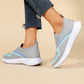 Women's Breathable Knit Slip-On Sneakers