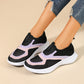Women's Breathable Knit Slip-On Sneakers
