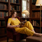 Women's Square Neck Button-Up Two-Piece Set
