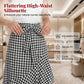⏰🔥LIMITED TIME 50% OFF!🔥Women's High-Waist Asymmetrical Ruffle Maxi Skirt