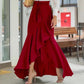 ⏰🔥LIMITED TIME 50% OFF!🔥Women's High-Waist Asymmetrical Ruffle Maxi Skirt
