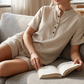 Women's Casual Short Sleeve Top and Shorts Set
